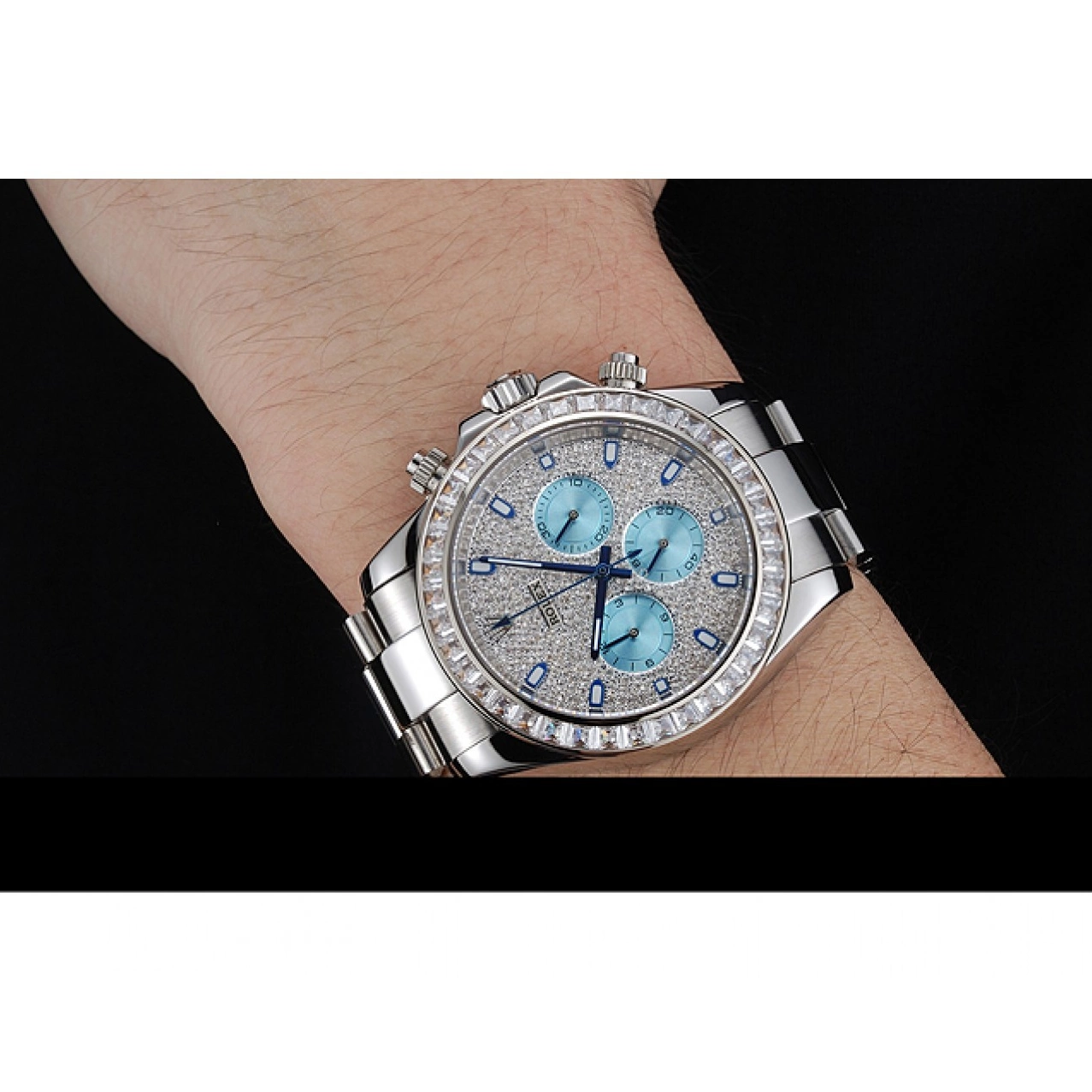 Good Copy Rolex Watches Case And Steel Rolex Daytona Dial Cosmograph Bracelet 1454251 Stainless Diamond 0712